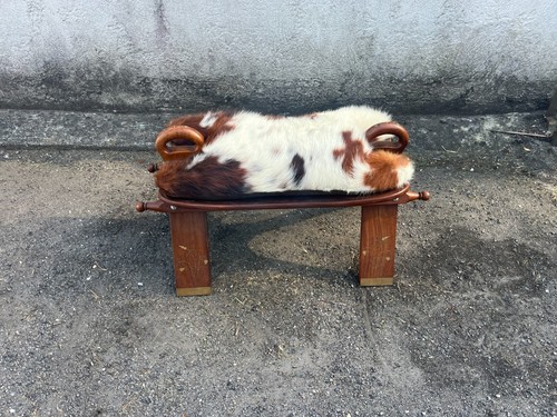 Tabouret selle chameau - tabouret,