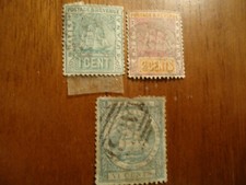 lot de 3 timbres postage