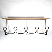 Porte manteau étagère mural DLG Jean Royère 1940-1950