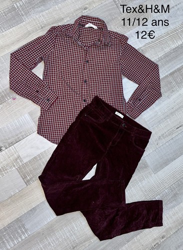 Tex 12 ans garçon - h&m,