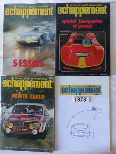 Revue echappement 1973 - echappement,