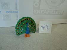 PLAYMOBIL vintage city zoo monde féérique princesses châteaux zoos paon roue #3