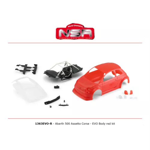 Nsr 1363evo abarth 500 - nsr, 1363evo-r