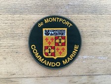 INSIGNE TISSU COMMANDO MARINE DE MONFORT OCCASION