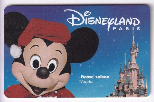 Disney paris pass carte - paris, card