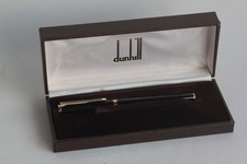 DUNHILL Stylo Plume Gemline Laque noire plume or (62226)