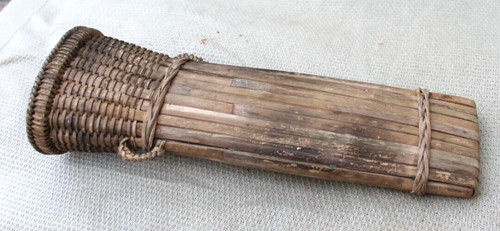 Ancien carquois bambou - en,