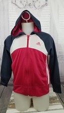 Adidas S small Kids zip pink