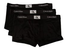 Boxer homme CK CALVIN KLEIN lot de 3 boxers en microfibre élastique visible arti