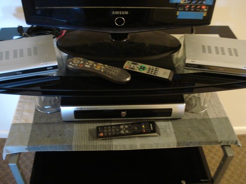 Samsung plasma and two - and,