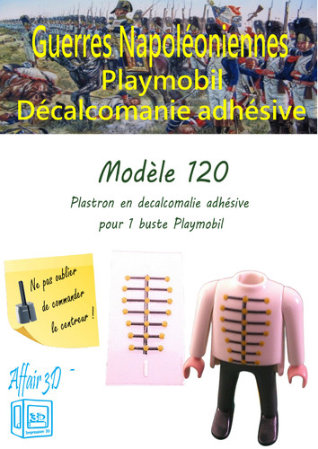 Custom playmobil décalcomanie - playmobil,