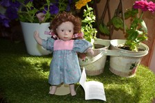 petite poupee neuve franklin heirloom doll slyvia natterer les jours 3