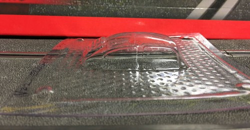 Vacuum formed window insert - vacuum,