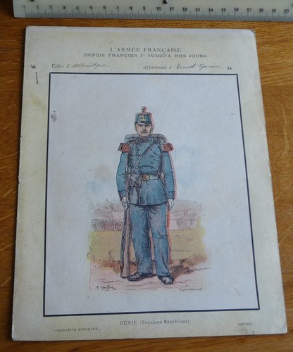 Ancien protège cahier - ancien, protège-cahier