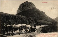 CPA AK L'Ariege Route de