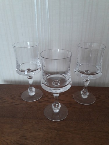 Lot trois magnifique verres - lot,