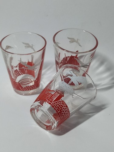 Lot verres a - 3, liqueurs