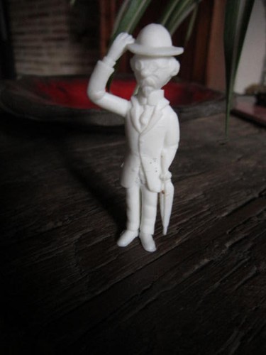 Tintin figurine monochrome - tintin,