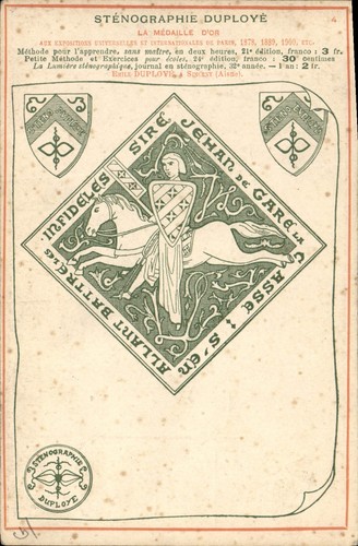 Sténographie duployé - sténographie,