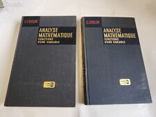 manuel d'analyse mathematiques