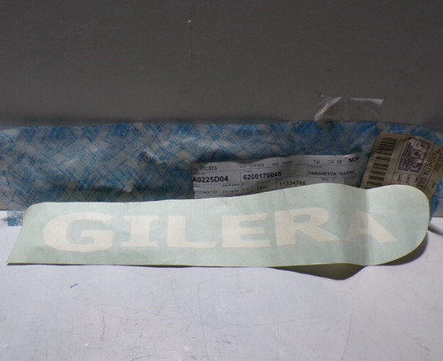Plaque gilera pour - plaque,