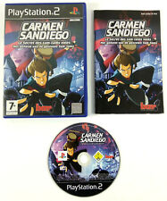 Jeu Playstation 2 PS2 VF Carmen San Diego Le Secret des Tam Tam Voles  et notice