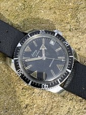 Vintage Diver Watch Edma - Montre De Plongée Ancienne