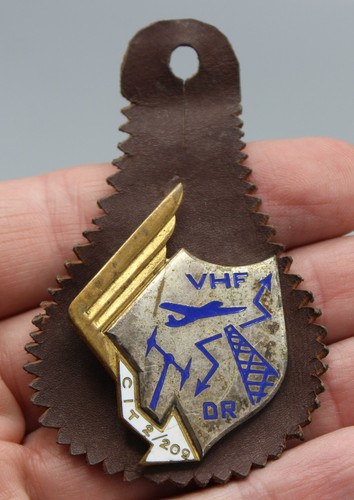 Ancien insigne militaire vhf - insigne,
