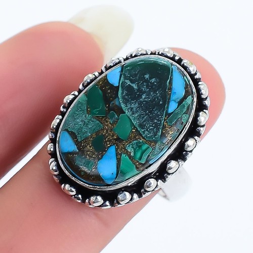 Mosaïque malachite turquoise - mosaïque, malachite-turquoise