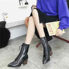 Bottes Bikers Lacets Rangers