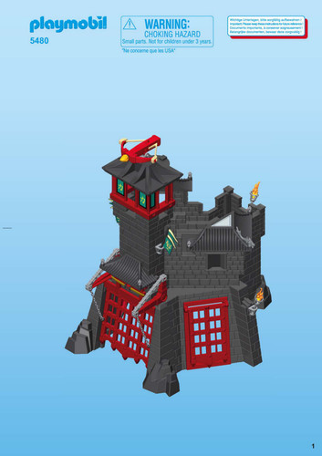 Playmobil 5480 citadelle des - playmobil,