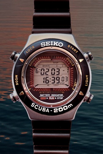 Vintage seiko scuba 200m diver - seiko,