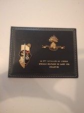 Plaquette  Promotion GENERAL LARGEAU. 1988. École Spéciale Militaire Saint Cyr.