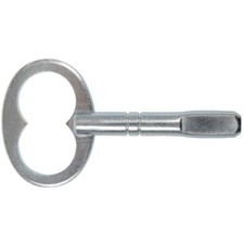 Serrurerie clé GDF profil rectangulaire 10 x 6 mm