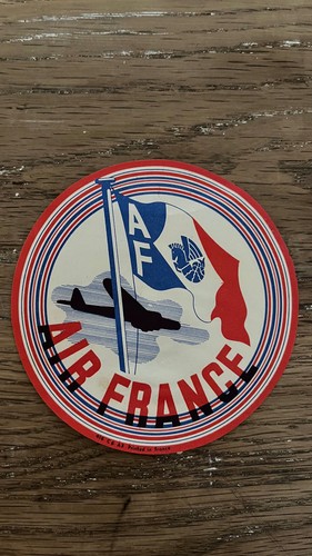 étiquette bagages air france - bagages,