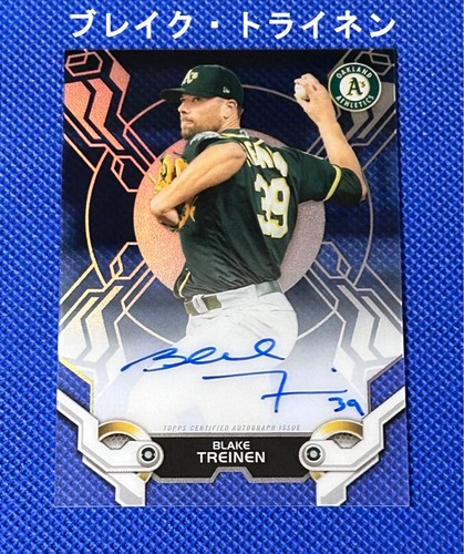 Topps 2019 blake treinen - [topps,