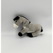 Peluche ane gris - , blanc