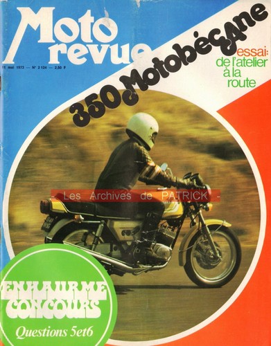 Moto revue 2124 - revue, motobecane
