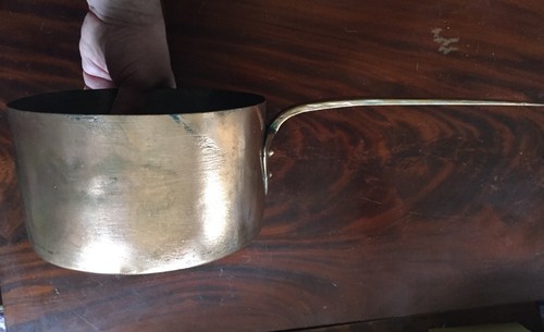 Antique copper cooking - cooking, pan