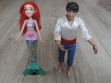 POUPEES DISNEY « LA PETITE SIRENE » : ARIEL ET PRINCE ERIC