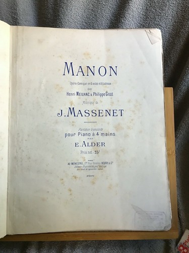 Jules massenet manon transcr - jules,