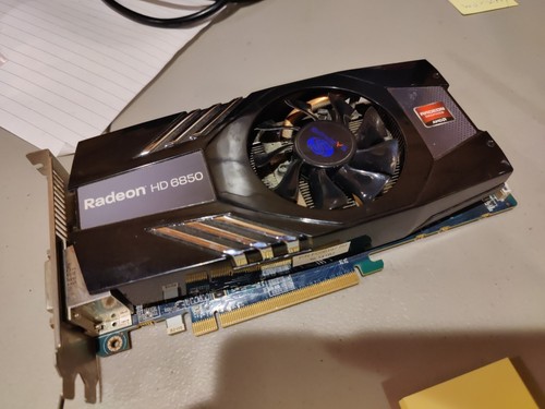 Sapphire amd radeon 6850 - hd,