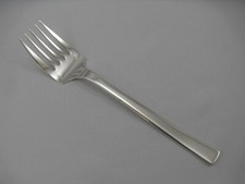 Christofle Concorde, belle fourchette à servir, Métal argenté, Design