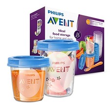 Philips Avent - Pots de conservation 180 ml et 240 ml avec Couvercles associé...
