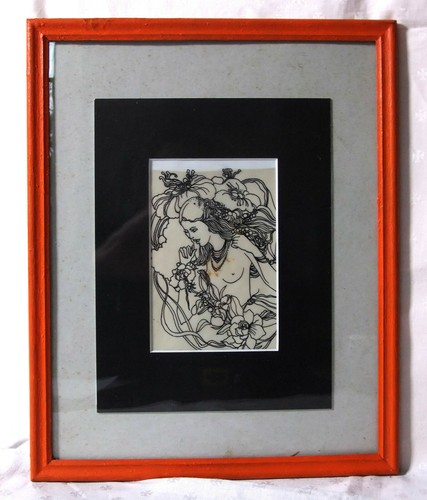 Dessin encre robert - robert, minvielle