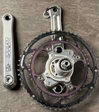 Rare Crankset Pédalier Rs 4