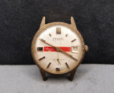 Montre bracelet homme STRATO dateur mécanique, fonctionne, ETA 233-88.