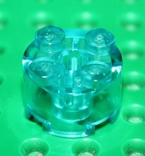 Lego TrLtBlue Brick Round ref 3941/set 10188 6211 75025 75051 75018 10215 7931