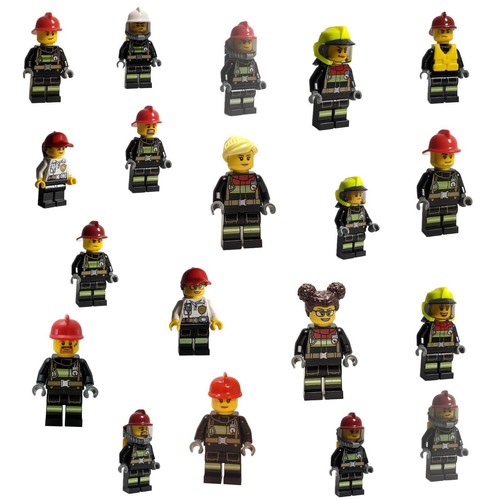 Figurines lego pompiers multi - figurines,