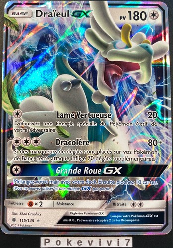 Carte pokemon draieul 115 145 - pokemon,